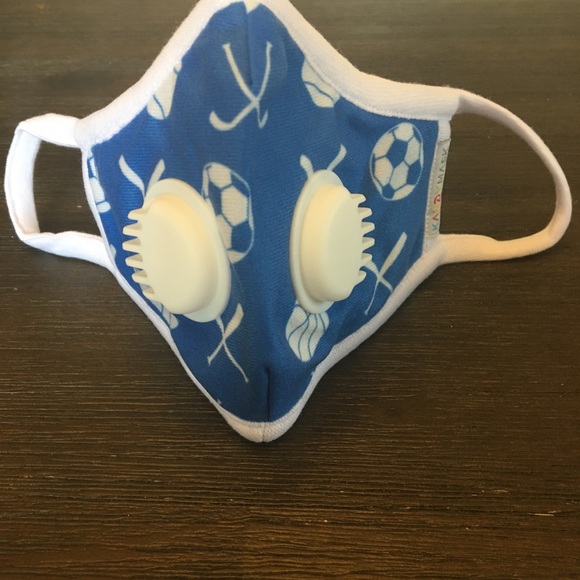 KandyMask N99 Sporty Blue Face Mask - Picture 3 of 9